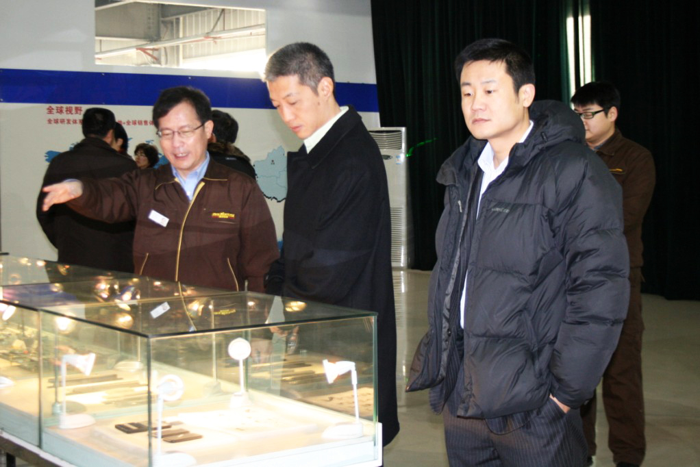 中星微电子总裁金兆玮参观佳华科技