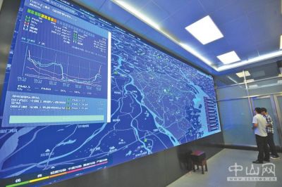 中山市环境监测站的大气环境网格化监管系统
